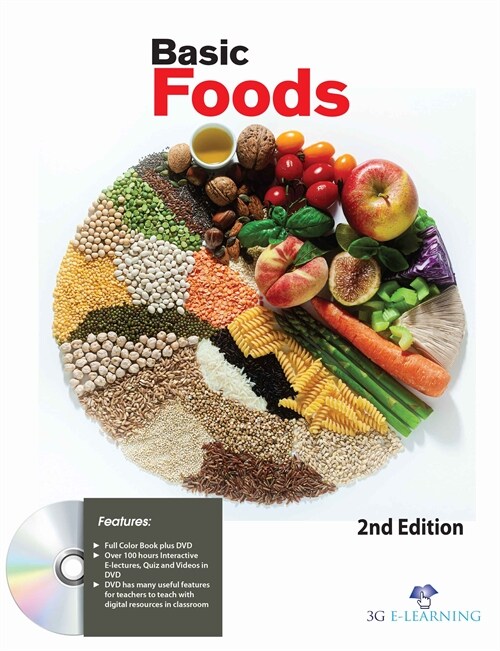 Basic Foods (2nd Edition) (Book with DVD) (Paperback)