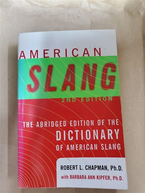 [중고] American Slang (Paperback, 2nd, Abridged, Subsequent)