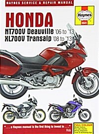 Honda NTV700V Deauville & XL700V Transalp Service and Repair Manual : 2006 to 2012 (Hardcover)