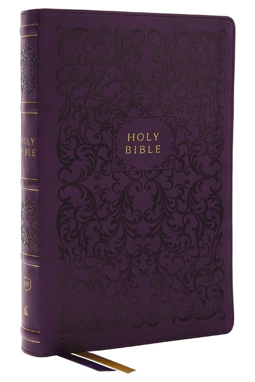 KJV Holy Bible with 73,000 Center-Column Cross References, Purple Leathersoft, Red Letter, Comfort Print (Thumb Indexed): King James Version (Imitation Leather)