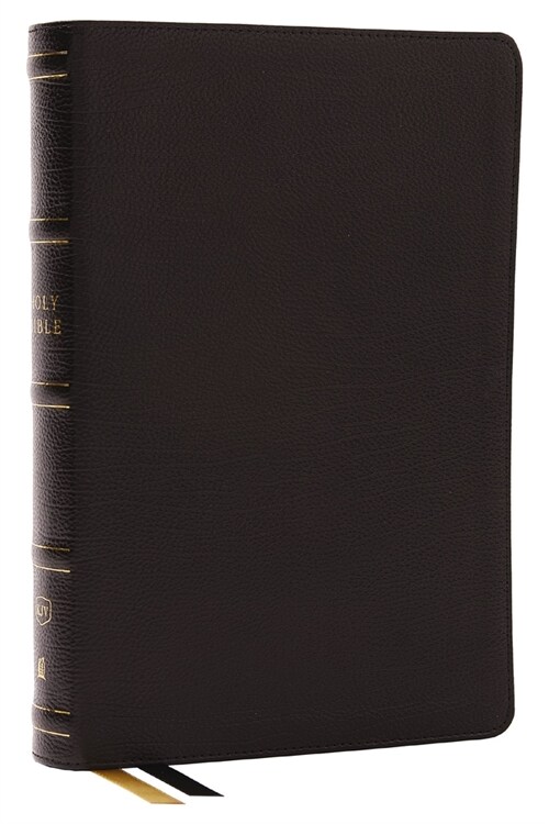 KJV Holy Bible with 73,000 Center-Column Cross References, Black Genuine Leather, Red Letter, Comfort Print (Thumb Indexed): King James Version (Leather)