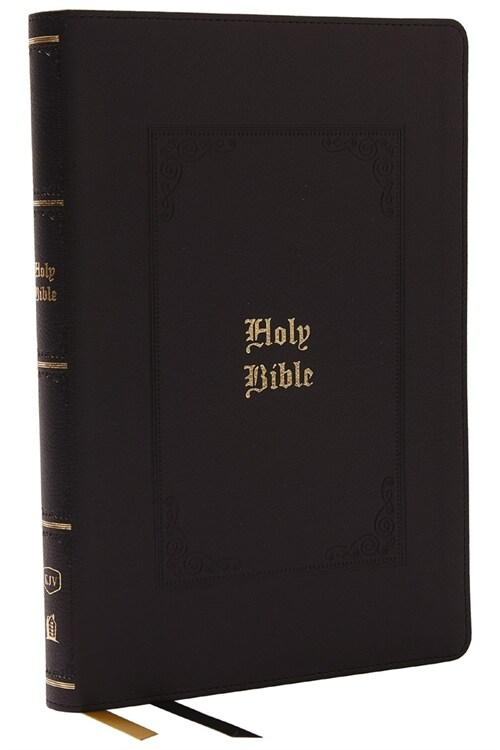 KJV Holy Bible: Giant Print Thinline Bible, Black Leathersoft, Red Letter, Comfort Print: King James Version (Vintage Series) (Imitation Leather)