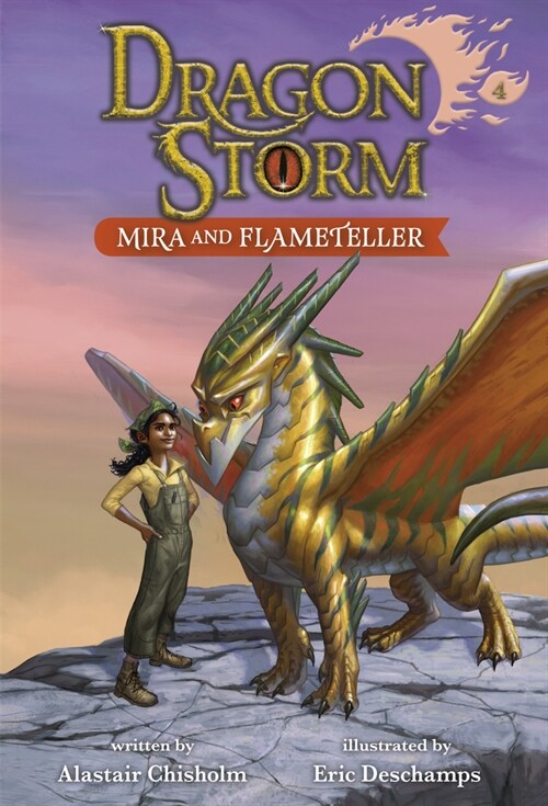 Dragon Storm #4: Mira and Flameteller (Library Binding)
