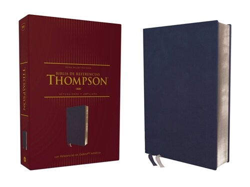 Reina Valera Revisada, Biblia de Referencia Thompson, Leathersoft, Azul A?l, Palabras de Jes? En Rojo (Leather)