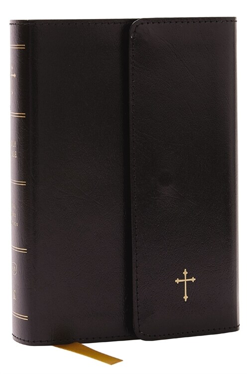 KJV Holy Bible: Compact with 43,000 Cross References, Black Leatherflex with Flap, Red Letter, Comfort Print: King James Version (Imitation Leather)