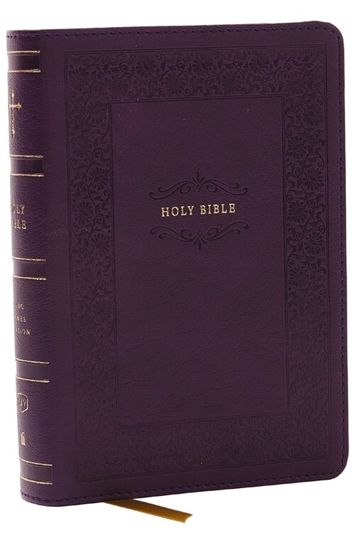 KJV Holy Bible: Compact with 43,000 Cross References, Purple Leathersoft, Red Letter, Comfort Print: King James Version (Imitation Leather)