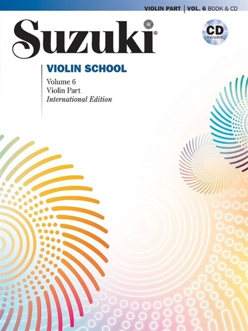 Suzuki Violin School, Volume 6: Violin Part, Book & CD (Paperback)