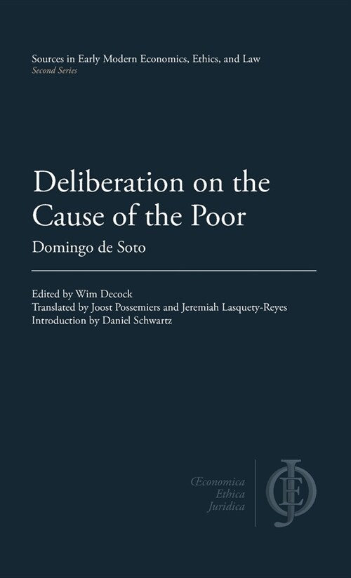 Deliberation on the Cause of the Poor (Hardcover)