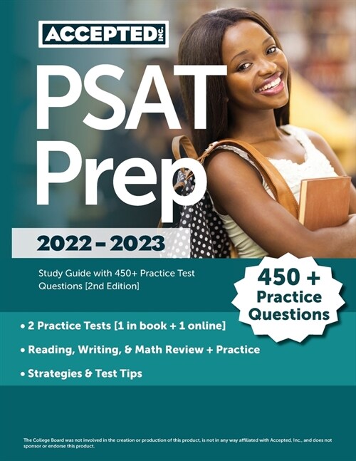PSAT Prep 2022-2023: Study Guide with 450+ Practice Test Questions [2nd Edition] (Paperback)