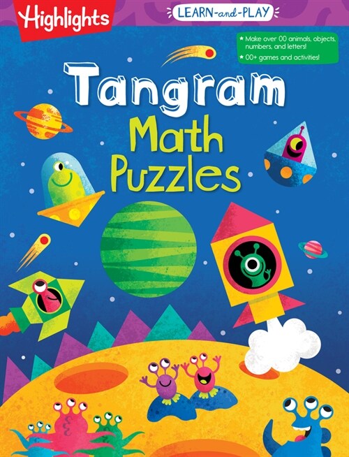 Highlights Learn-And-Play Tangram Math Puzzles (Paperback)
