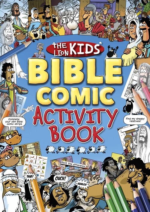The Lion Kids Bible Comic Activity Book (Paperback)