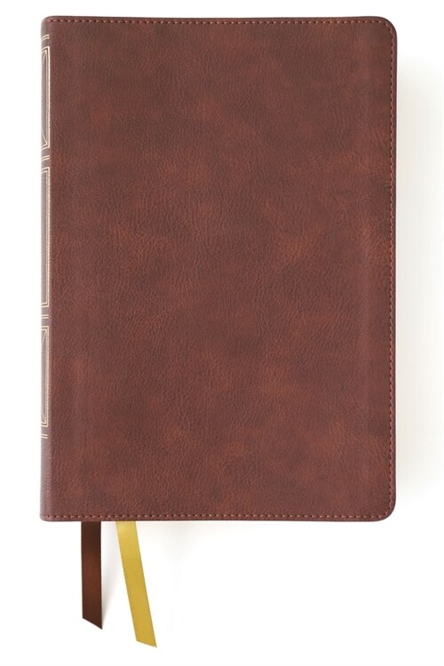 Nkjv, Thompson Chain-Reference Bible, Leathersoft, Brown, Red Letter, Thumb Indexed, Comfort Print (Imitation Leather)