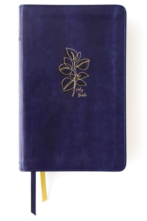 Niv, Womens Devotional Bible (by Women, for Women), Leathersoft, Navy, Comfort Print (Imitation Leather)