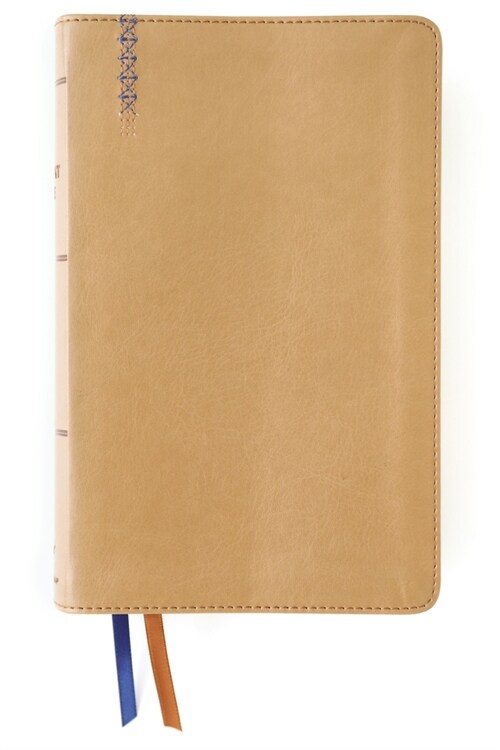 Niv, Student Bible, Personal Size, Leathersoft, Tan, Comfort Print (Imitation Leather)