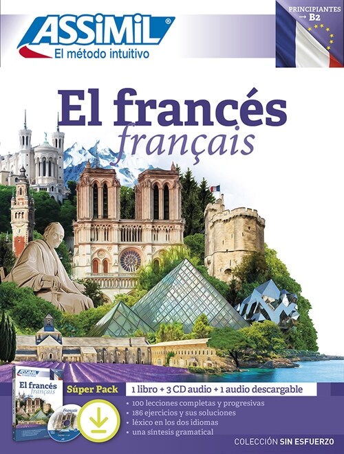 French for Spanish Speakers Superpack (Hardcover)