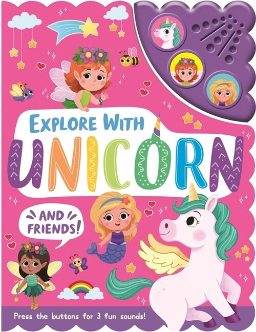 Explore with Unicorn and Friends (Board Book)