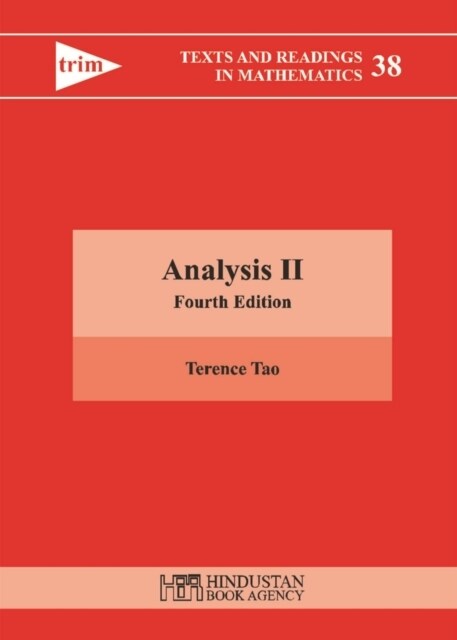 Analysis II (Hardcover, 4 Revised edition)