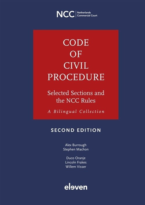 Code of Civil Procedure: Selected Sections and the Ncc Rules (Hardcover, 2)