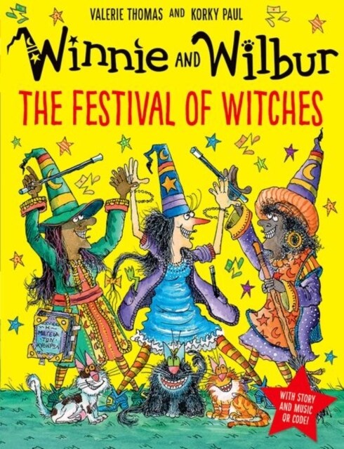 Winnie and Wilbur: The Festival of Witches PB & audio (Paperback, 1)