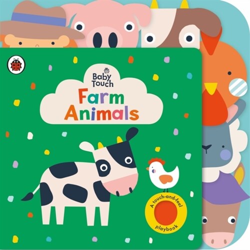 Baby Touch: Farm Animals : A touch-and-feel playbook (Board Book)