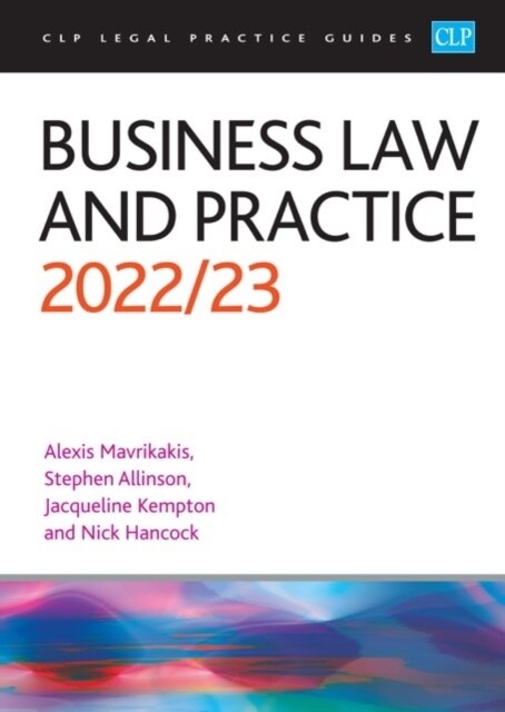 Business Law and Practice 2022/2023 : Legal Practice Course Guides (LPC) (Paperback, Revised ed)