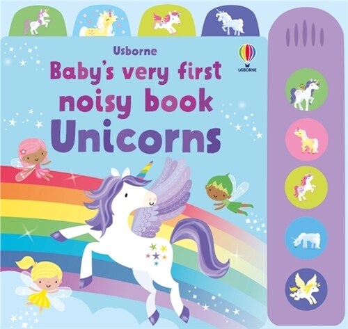 Babys Very First Noisy Book Unicorns (Board Book)