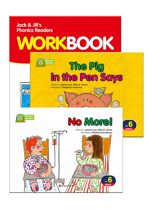 Jack and Jills Phonics Readers Set 6