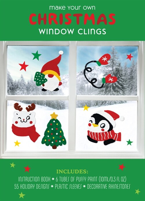 Make Your Own Christmas Window Clings Kit (Kit)