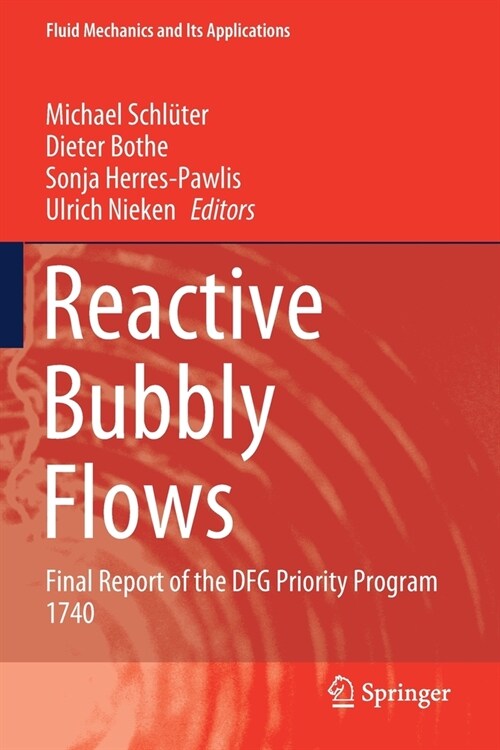 Reactive Bubbly Flows: Final Report of the DFG Priority Program 1740 (Paperback)