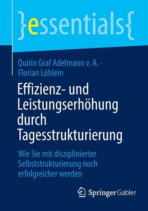 Effizienz- und Leistungserh?ung durch Tagesstrukturierung: Wie Sie mit disziplinierter Selbststrukturierung noch erfolgreicher werden (Paperback)