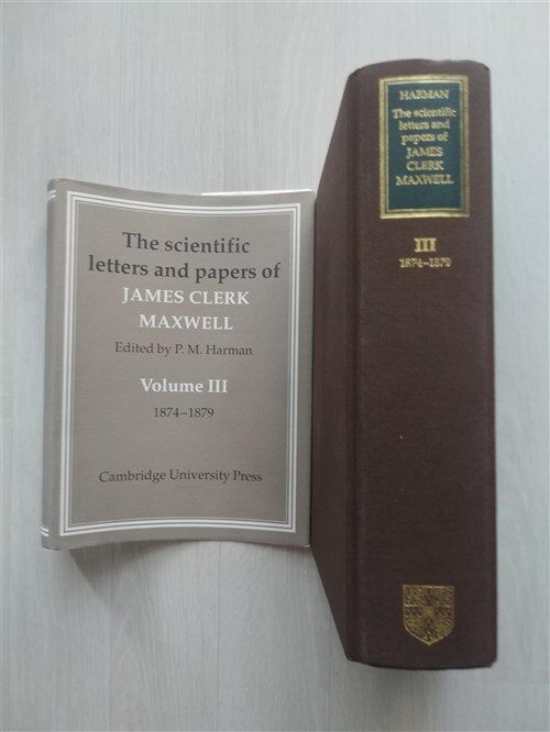 [중고] The Scientific Letters and Papers of James Clerk Maxwell: Volume 3, 1874-1879 (Hardcover)