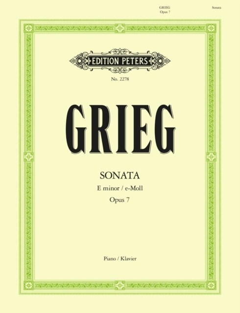 Sonata in E minor Op.7 (Sheet Music)