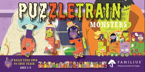 Puzzletrain: Monsters 26-Piece Puzzle (Other)