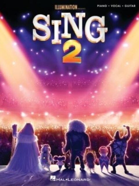 Sing 2: Music from the Motion Picture Soundtrack Arranged for Piano/Vocal/Guitar (Paperback)