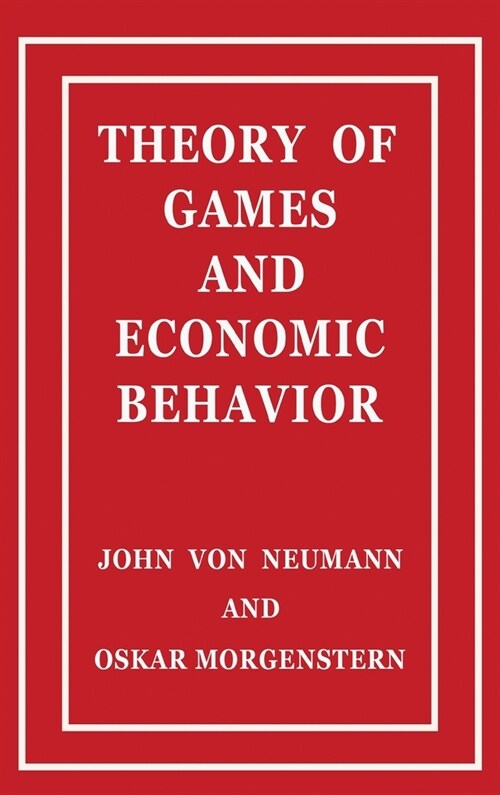 Theory of Games and Economic Behavior (Hardcover)