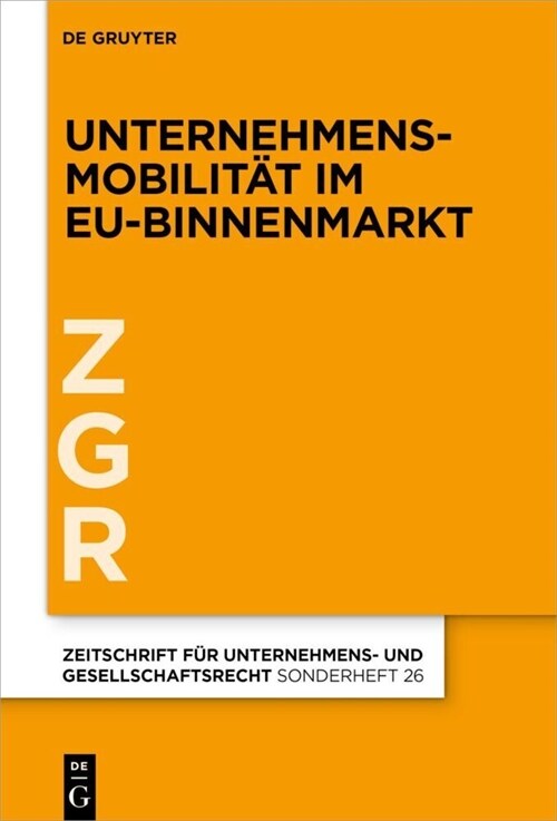 Unternehmensmobilit? Im Eu-Binnenmarkt (Hardcover)