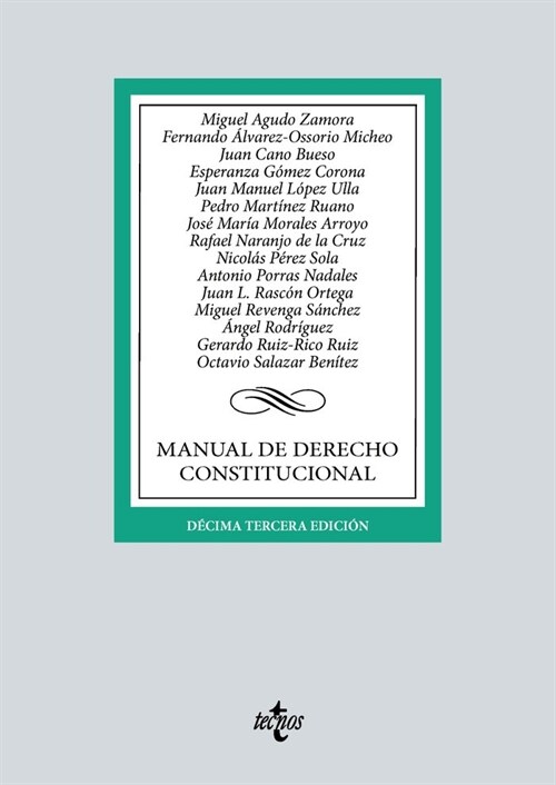 Manual de Derecho Constitucional (Paperback)