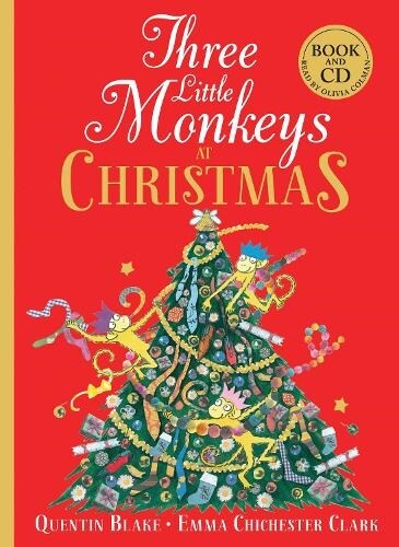 Three Little Monkeys at Christmas : Book & CD (Package)
