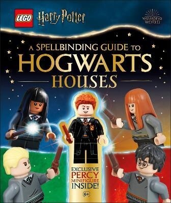 LEGO Harry Potter A Spellbinding Guide to Hogwarts Houses : With Exclusive Percy Weasley Minifigure (Hardcover)
