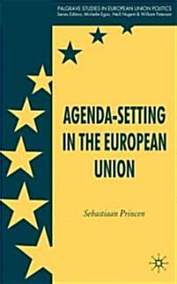 Agenda-Setting in the European Union (Hardcover)