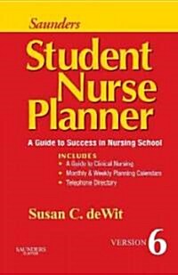 Saunders Student Nurse Planner (Paperback, 6th, Spiral)