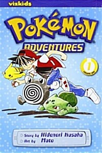 Pok?on Adventures (Red and Blue), Vol. 1 (Paperback)