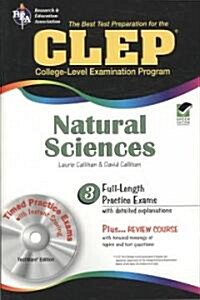 CLEP Natural Sciences [With CDROM] (Paperback, Green)