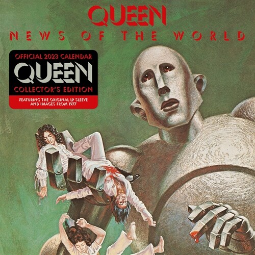 Queen Collectors Edition Record Sleeve Calendar (Calendar)