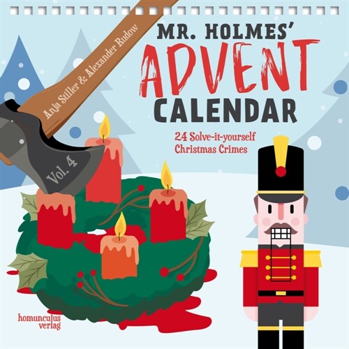 MR HOLMES ADVENT CALENDAR VOL 4 24 SOLVE (Spiral Bound)