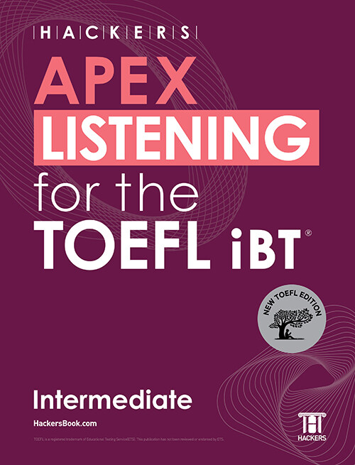 [중고] HACKERS APEX LISTENING for the TOEFL iBT Intermediate