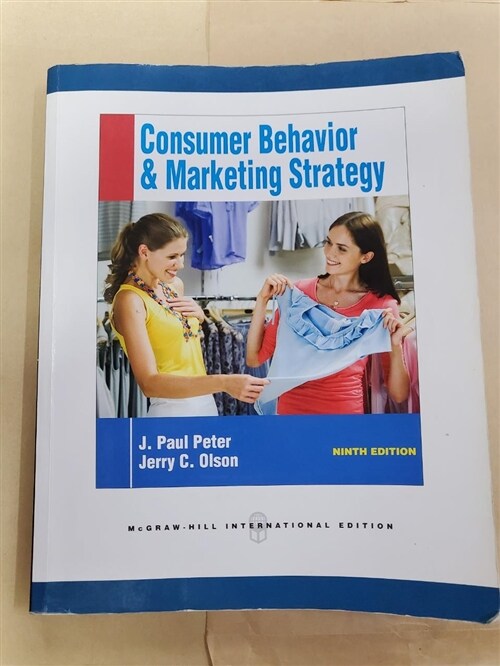 [중고] Consumer Behavior (Paperback)