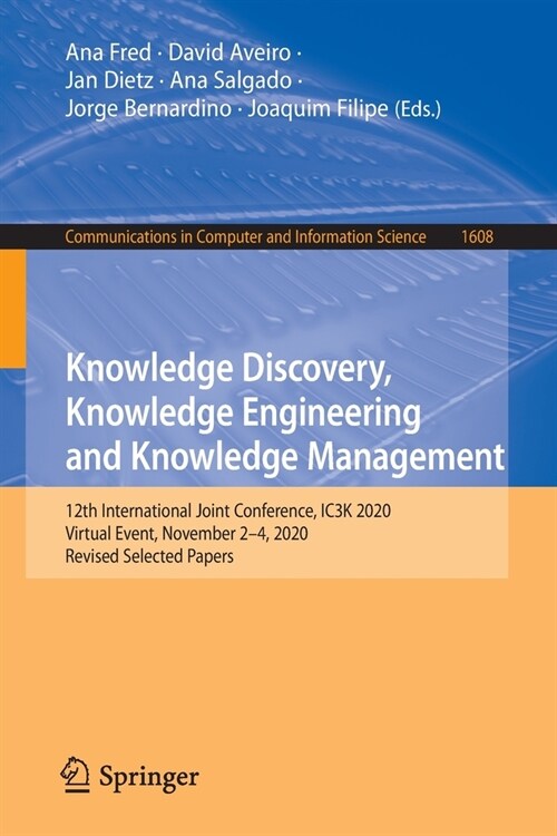 Knowledge Discovery, Knowledge Engineering and Knowledge Management (Paperback)