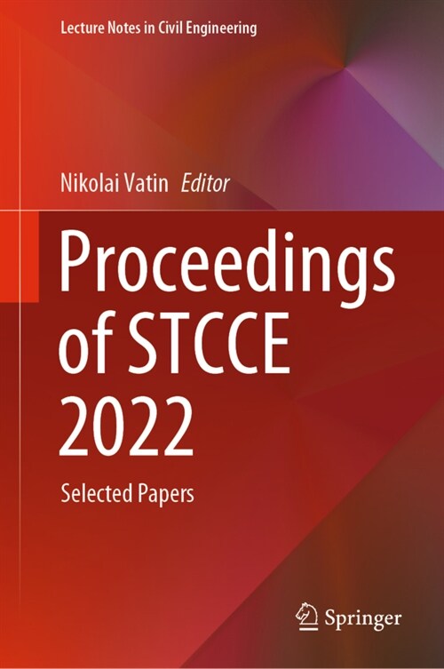 Proceedings of Stcce 2022: Selected Papers (Hardcover, 2023)