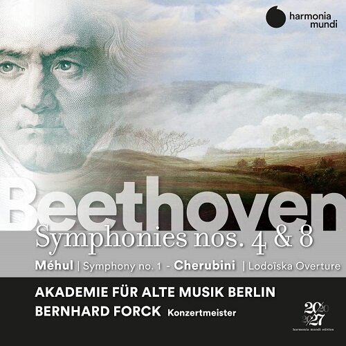 [수입] 베토벤: 교향곡 4번, 8번 / 케루비니: 로도이카 서곡 / 메율: 교향곡 1번 (2CD)